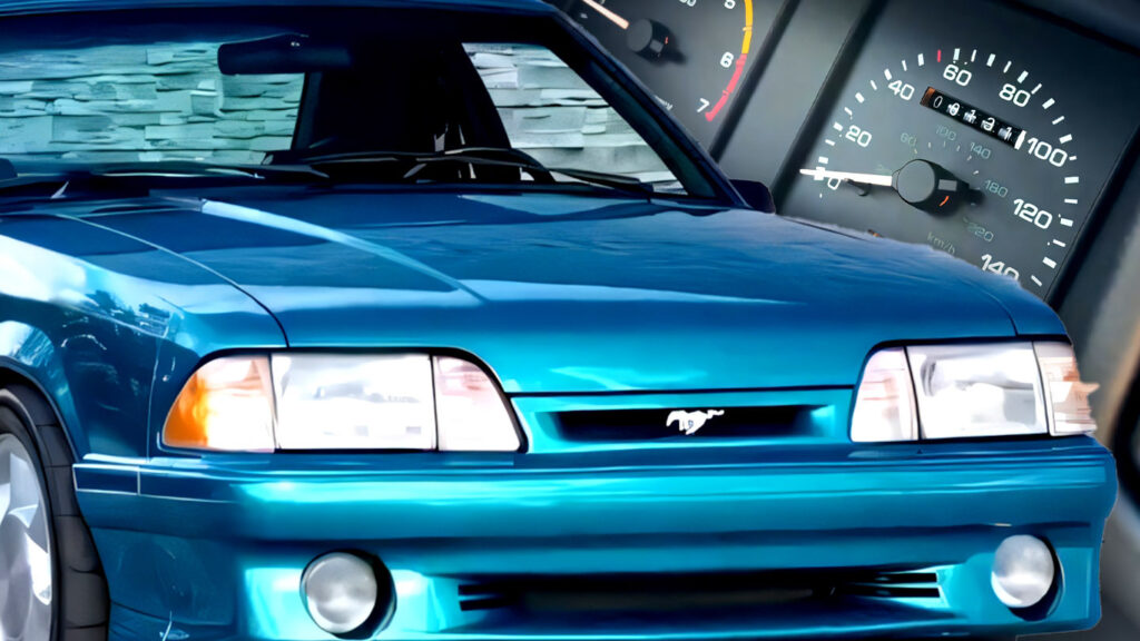 Wanneer een Mustang uit 1992 wordt verkocht voor de prijs van een Porsche 911