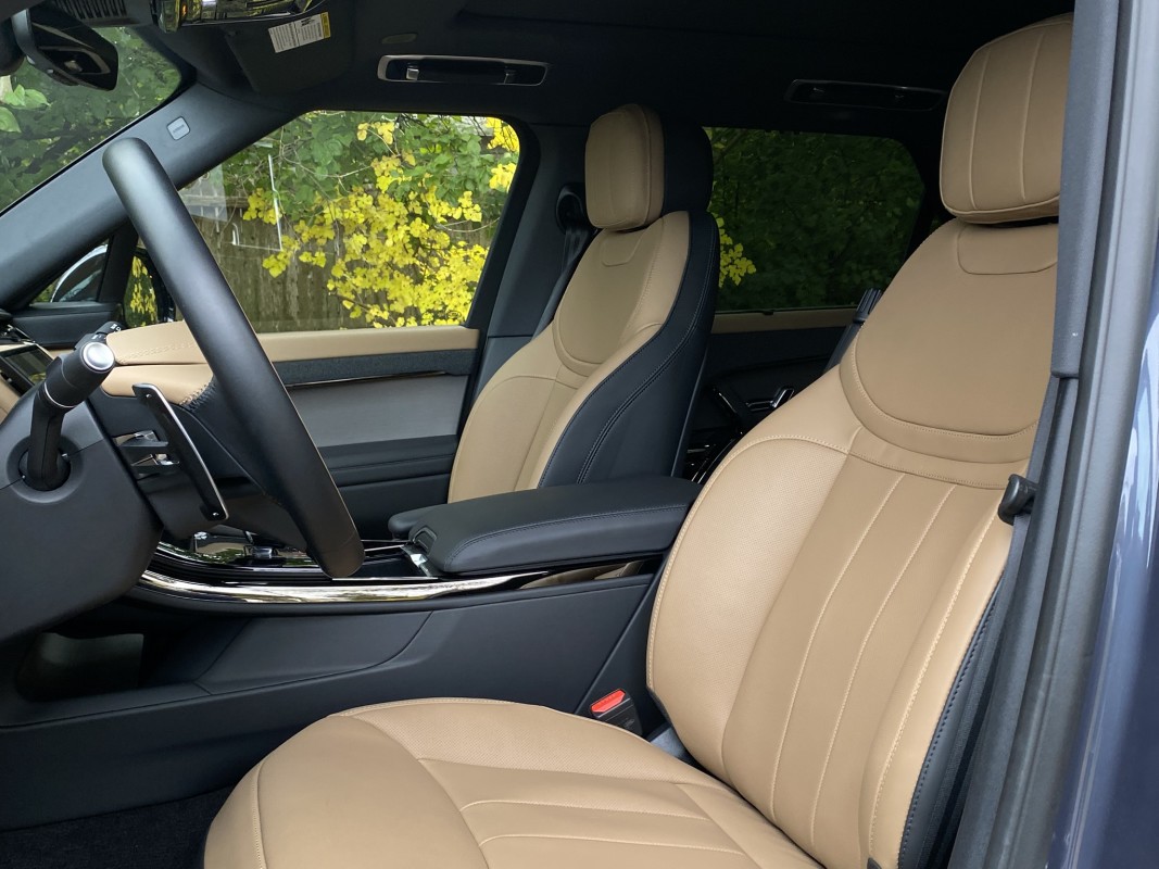 Zitcomfort van de Range Rover Sport