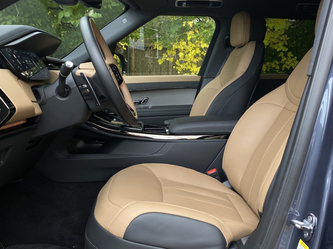 Interne technologie van de Range Rover Sport
