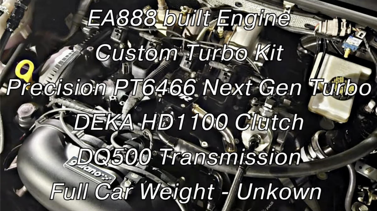 Motor Volkswagen Golf 7 R