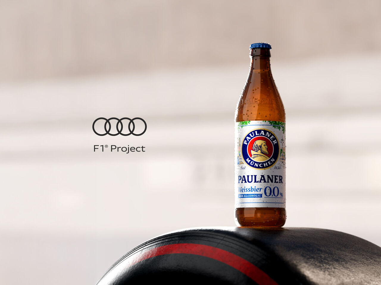 Audi werkt samen met Paulaner voor een gedurfde samenwerking in de F1