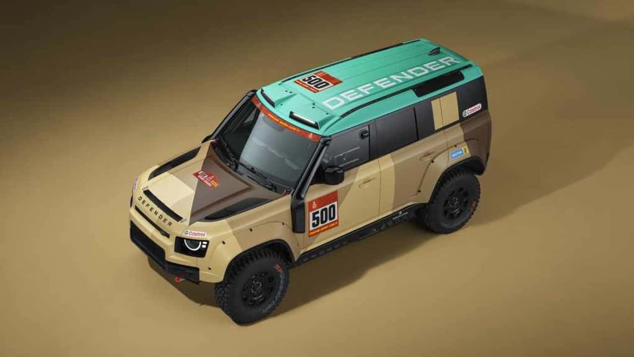 Land Rover bereidt de Defender Rally voor op een explosieve Dakar 2026