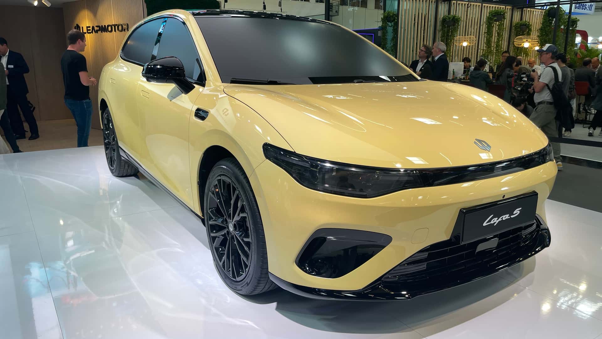 Leapmotor B05 op de Autosalon van München 2025
