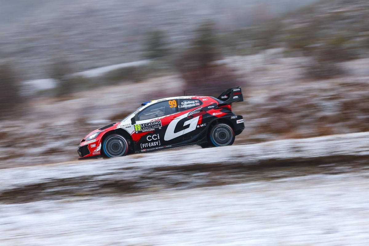 Rallye Monte-Carlo : Solberg schittert tegenover Evans en Ogier