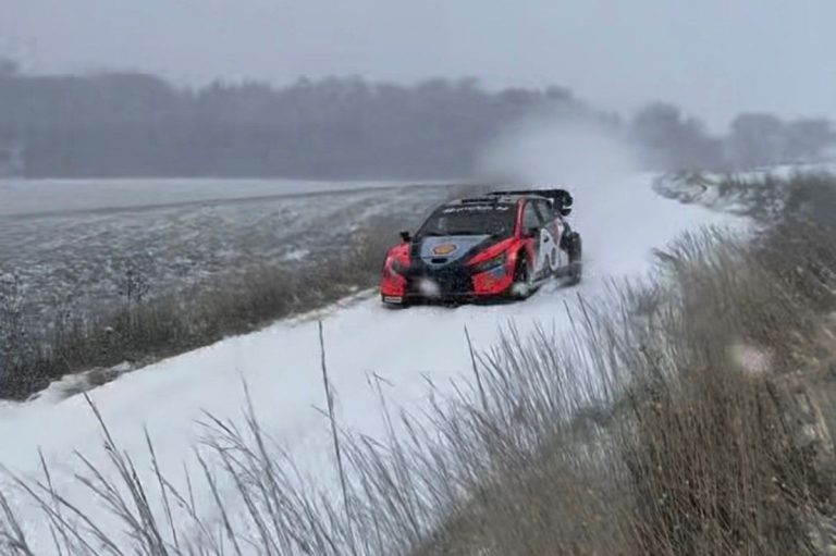 Hyundai: Een grillige sneeuw vertraagt de tests voor Monte-Carlo