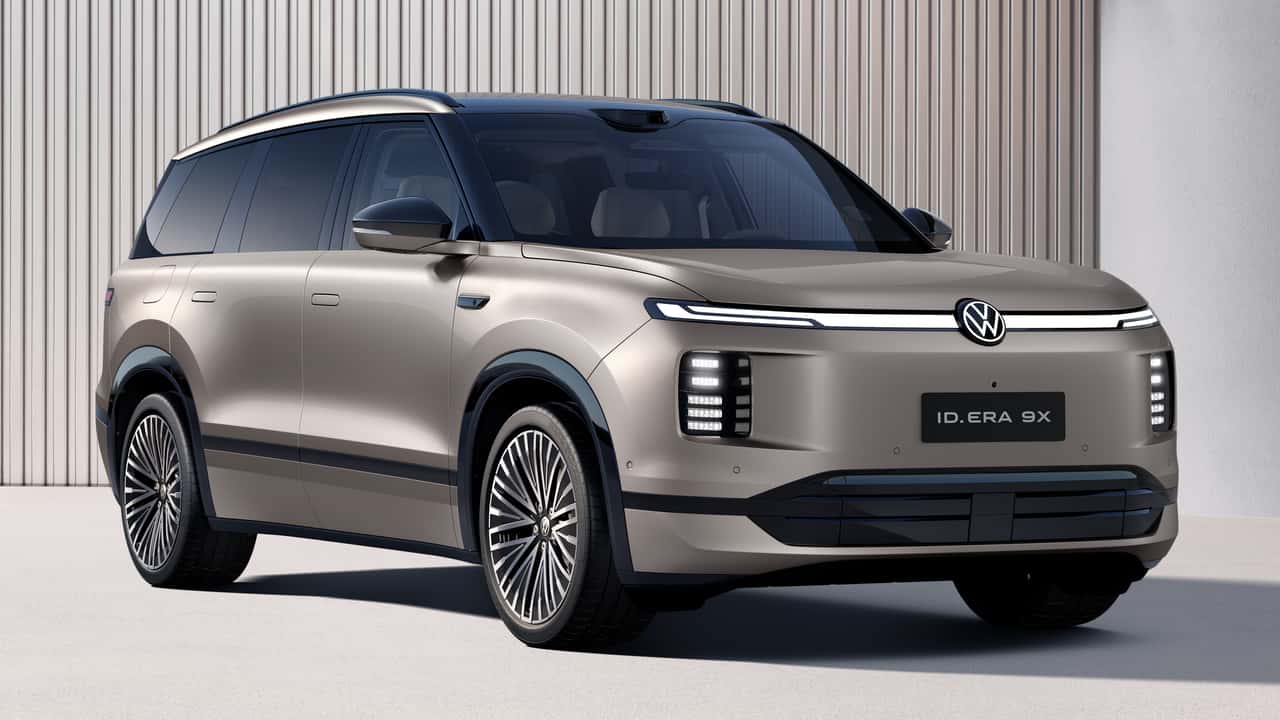 Volkswagen onthult zijn ID. Era 9X: de elektrische SUV met een bereikverlengende motor.