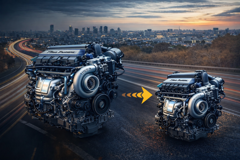 Automobiel downsizing: principe, voordelen, beperkingen en toekomst van mo…
