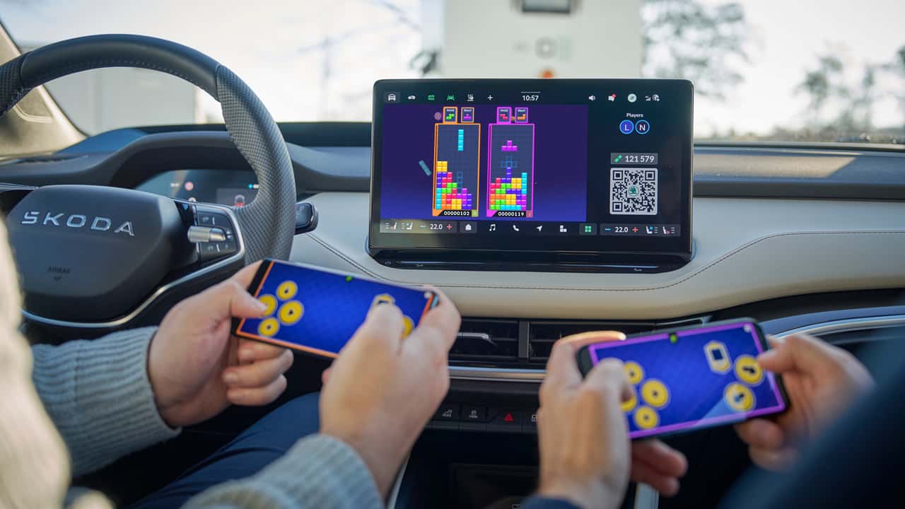 Skoda Elroq en Enyaq: Videogames aan boord voor leukere ritten