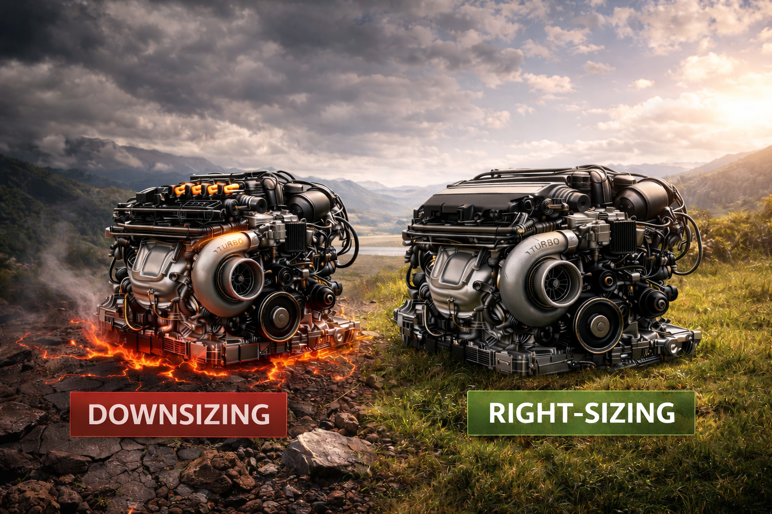 Van downsizing naar right-sizing: de terugkeer naar meer coherente motoren