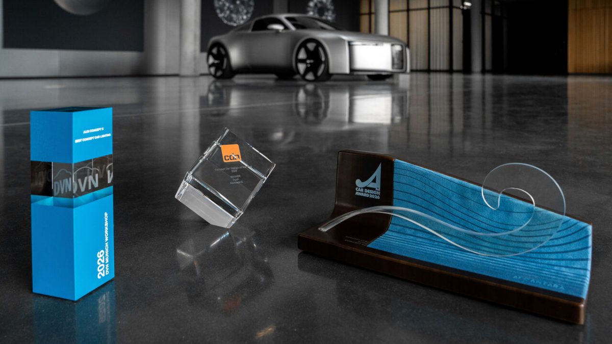 Audi Concept C: Deze studiemodel wint vier prestigieuze designprijzen