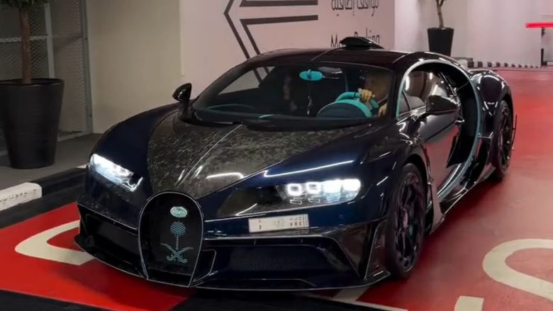 Bugatti Chiron Centuria van Mansory opgedoken in Dubai met Saoedische…