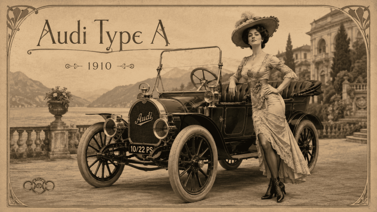 De Audi Type A: het bescheiden begin van een automerk