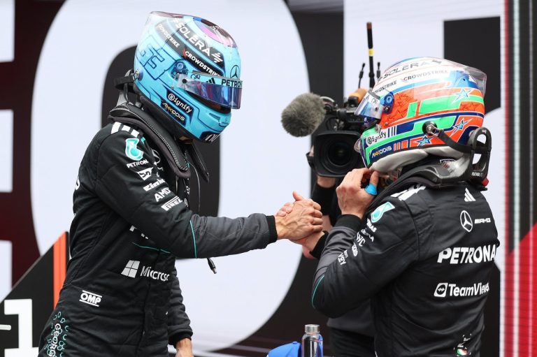 Mercedes probeert Antonelli-Russell rivaliteit te temperen na incident in…