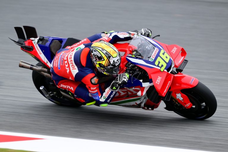 Joan Mir worstelt met pijn en onhandelbare Honda in Catalonië