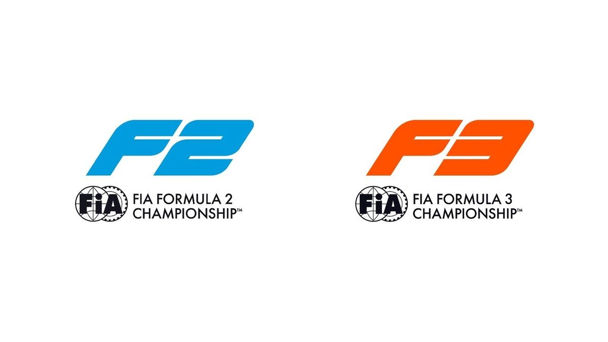 Formule 2 en Formule 3 krijgen nieuwe logo’s: visuele lijn met F1 wordt versterkt