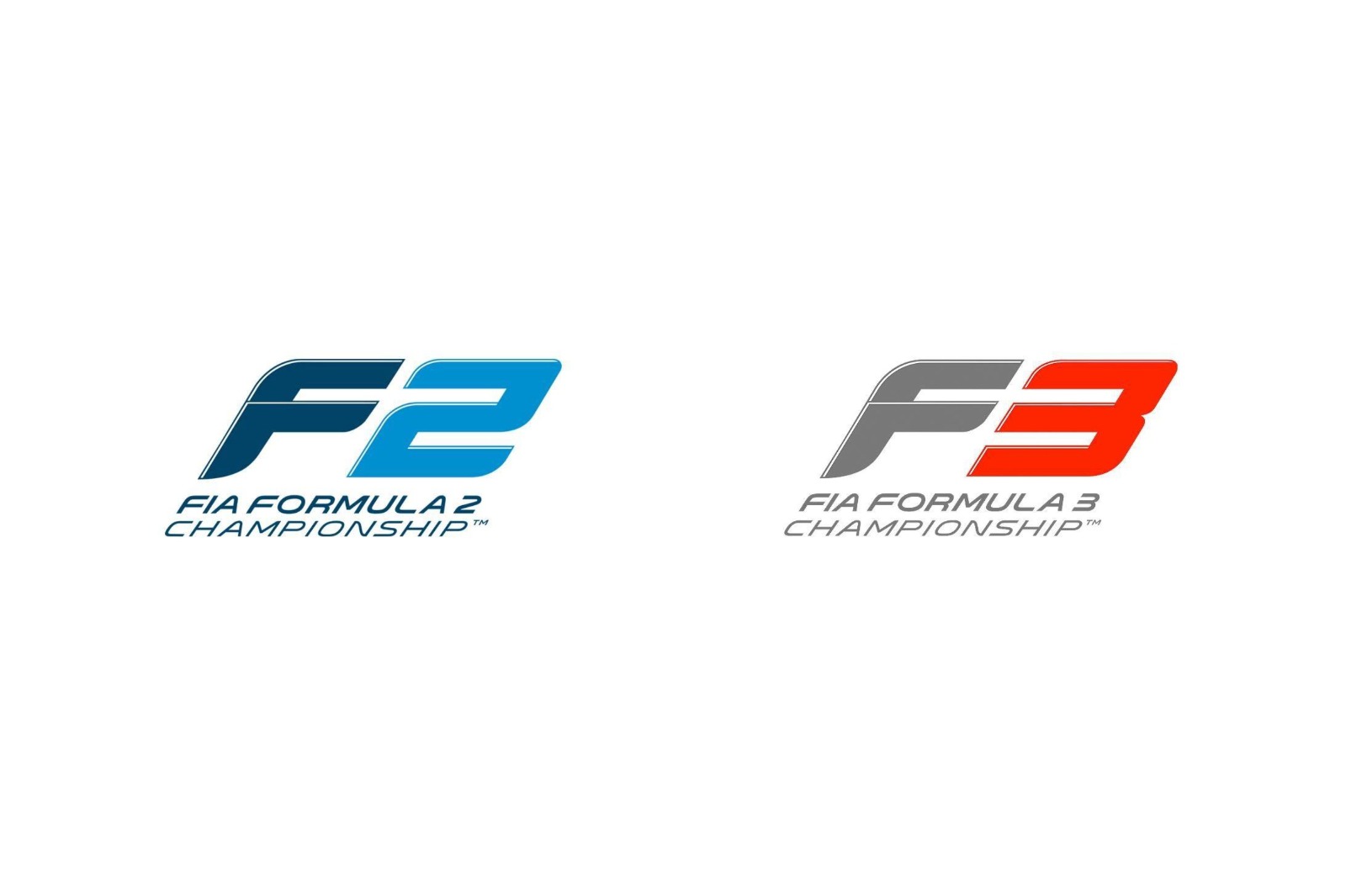 Formule 2 en Formule 3 krijgen nieuwe logo's: visuele lijn met F1 wordt versterkt